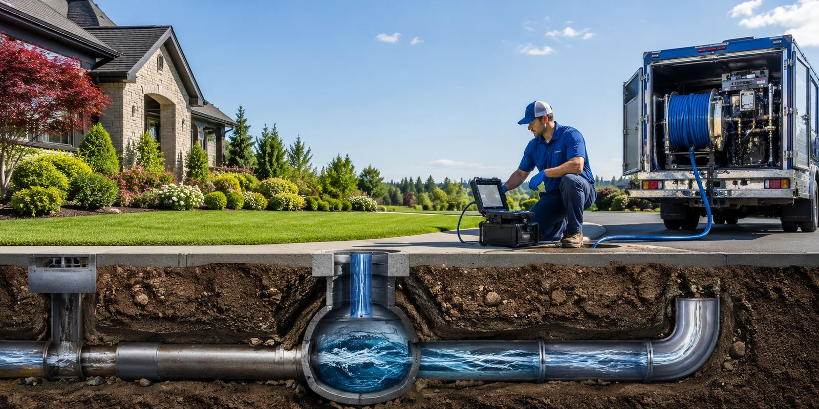 Drainage restoration information for Boston, IN
